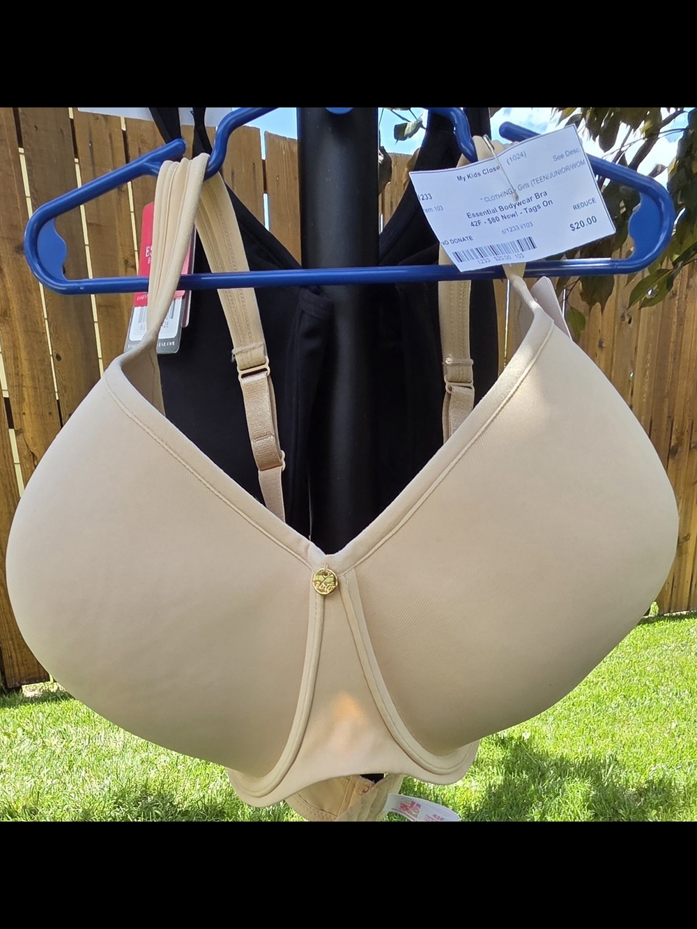 Brand New! Retail $80 Essential Bodywear Seamless T-Shirt Bra